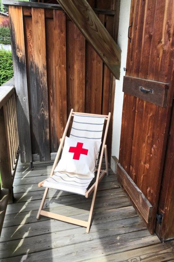 Chic And Cosy Apt With Balcony In Megeve Bagian luar foto